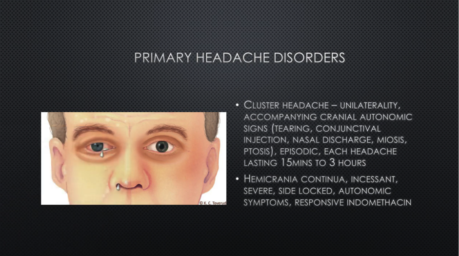 primary headache