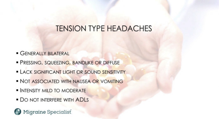 Tension Headache Speech